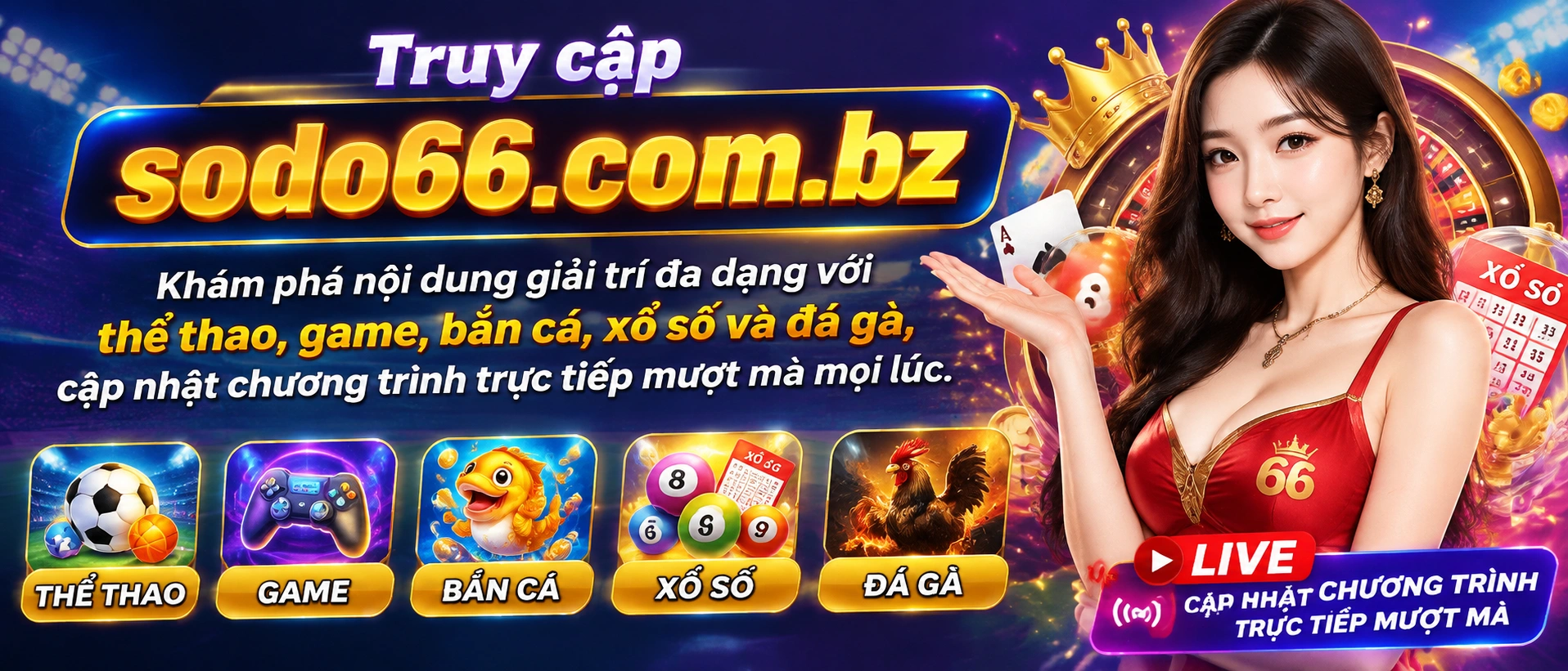 Sodo66 khu trò chơi trực tuyến