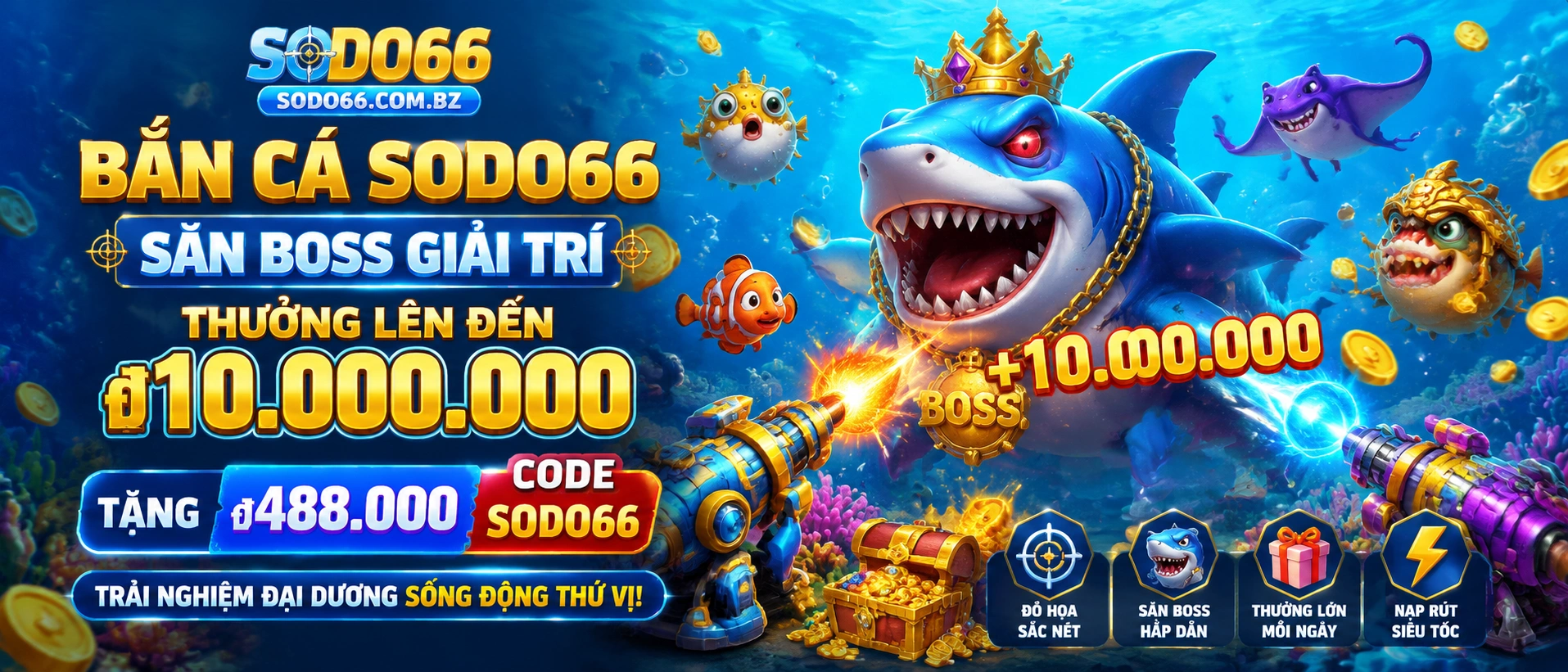 sodo66 trải nghiệm bắn cá trên điện thoại