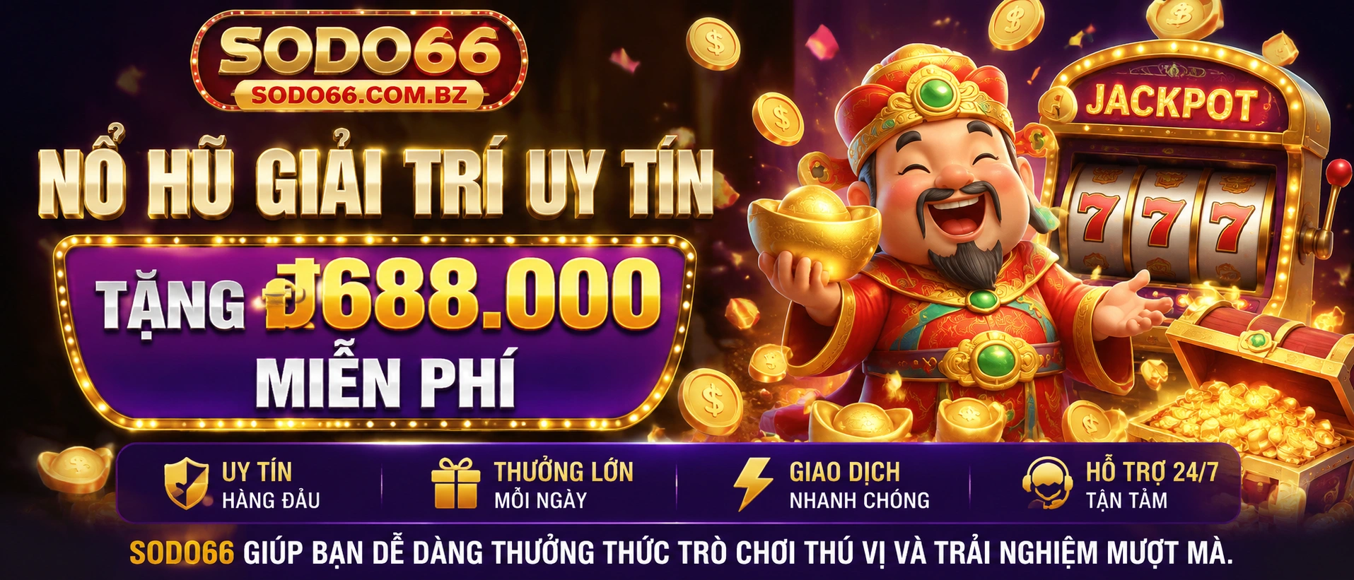 Khu Nổ Hũ sodo66 trên giao diện hiện đại