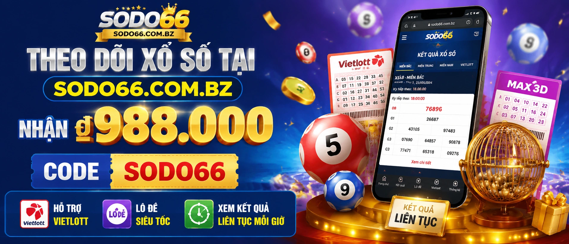 SODO66 Xổ Số khu vực miền Bắc